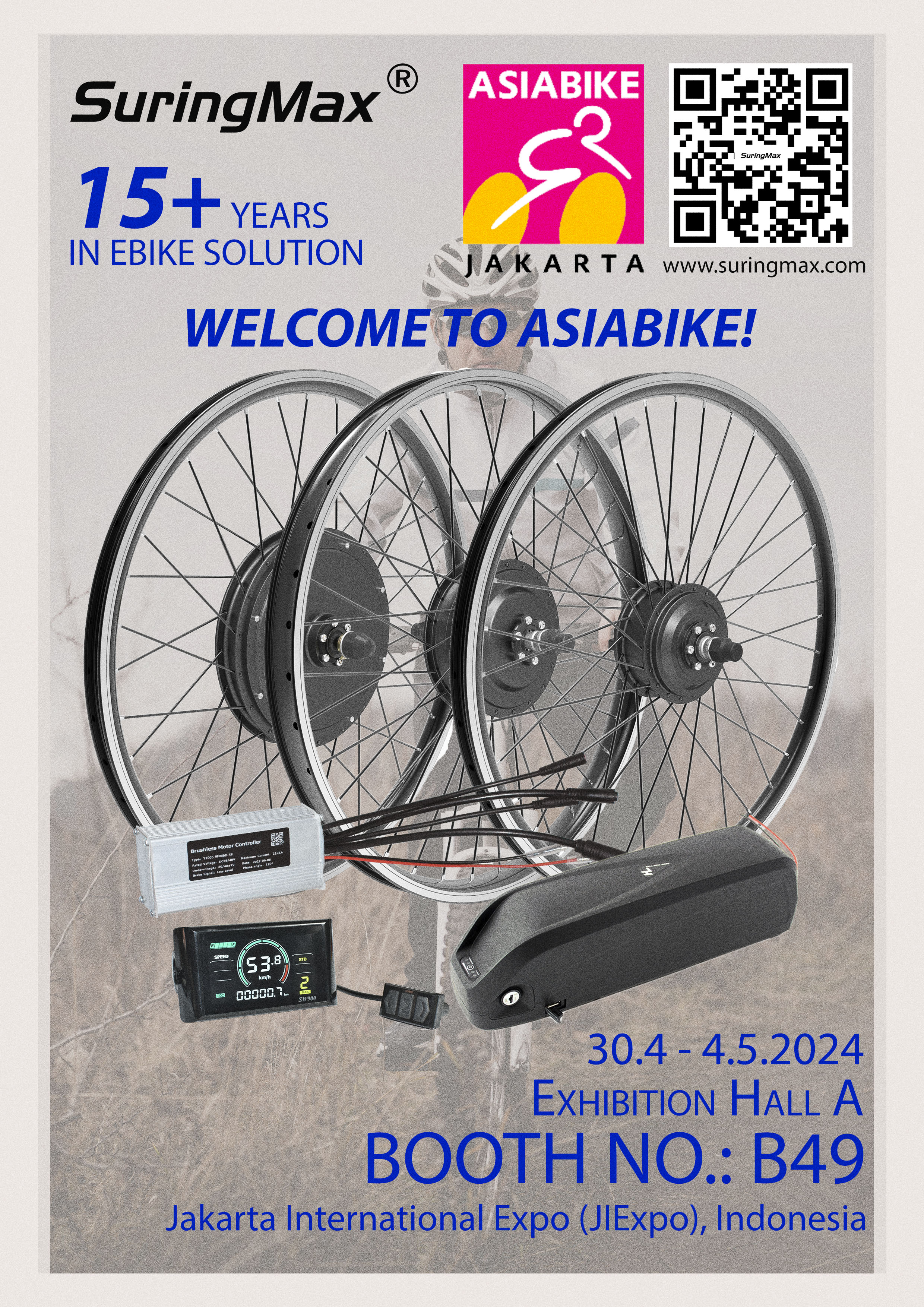 Welcome to ASIABIKE Exhibition 30.4-4.5.2024